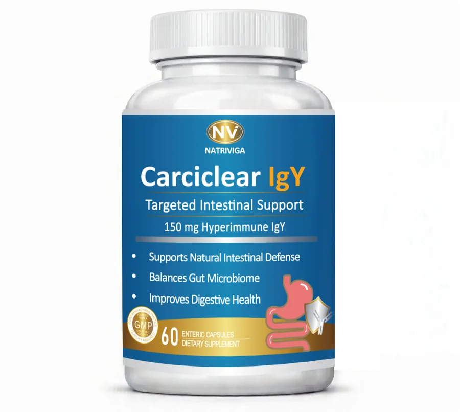 CarciClear IgY product format example