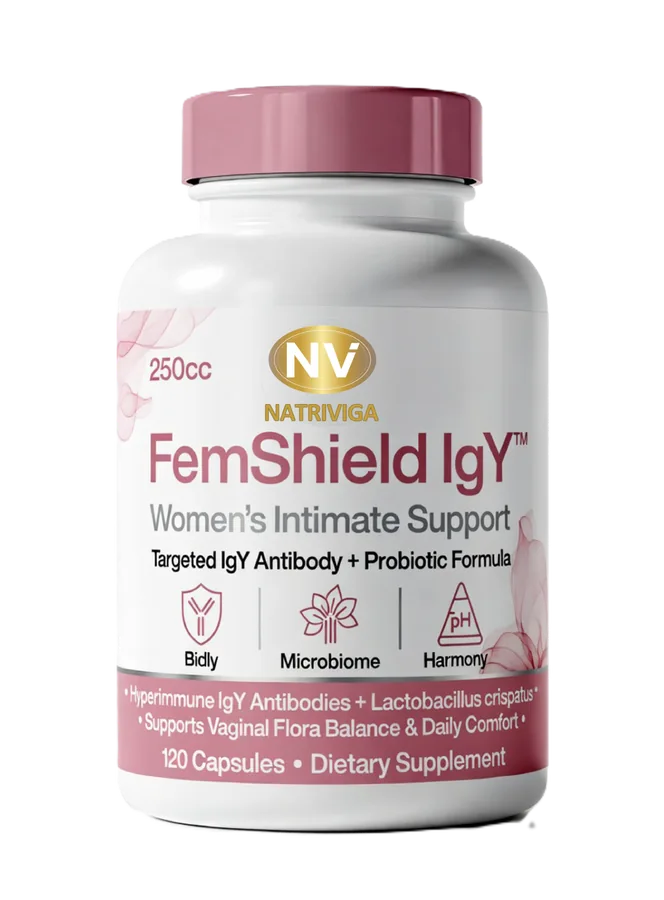 FemShield IgY product format example
