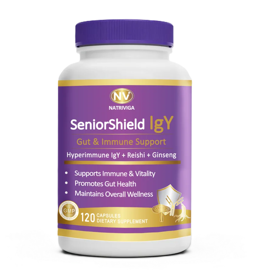 SeniorShield IgY product format example